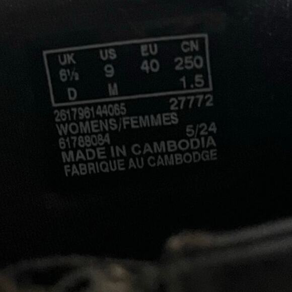 Clarks Women's 9 Hearth Kaylie Ankle Boot Leather Stacked Block Heel - Picture 10 of 10